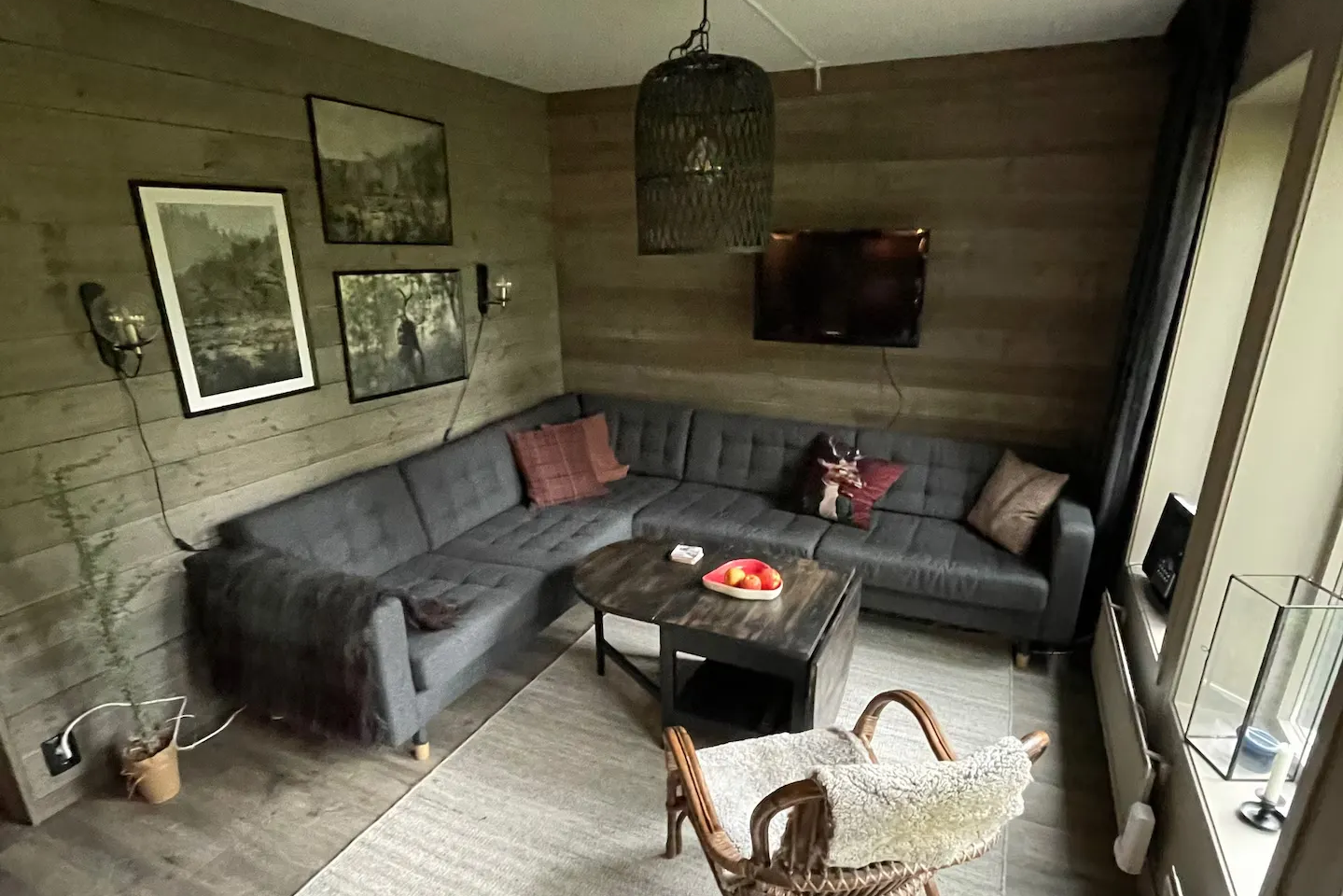 Before photo of Seating Area