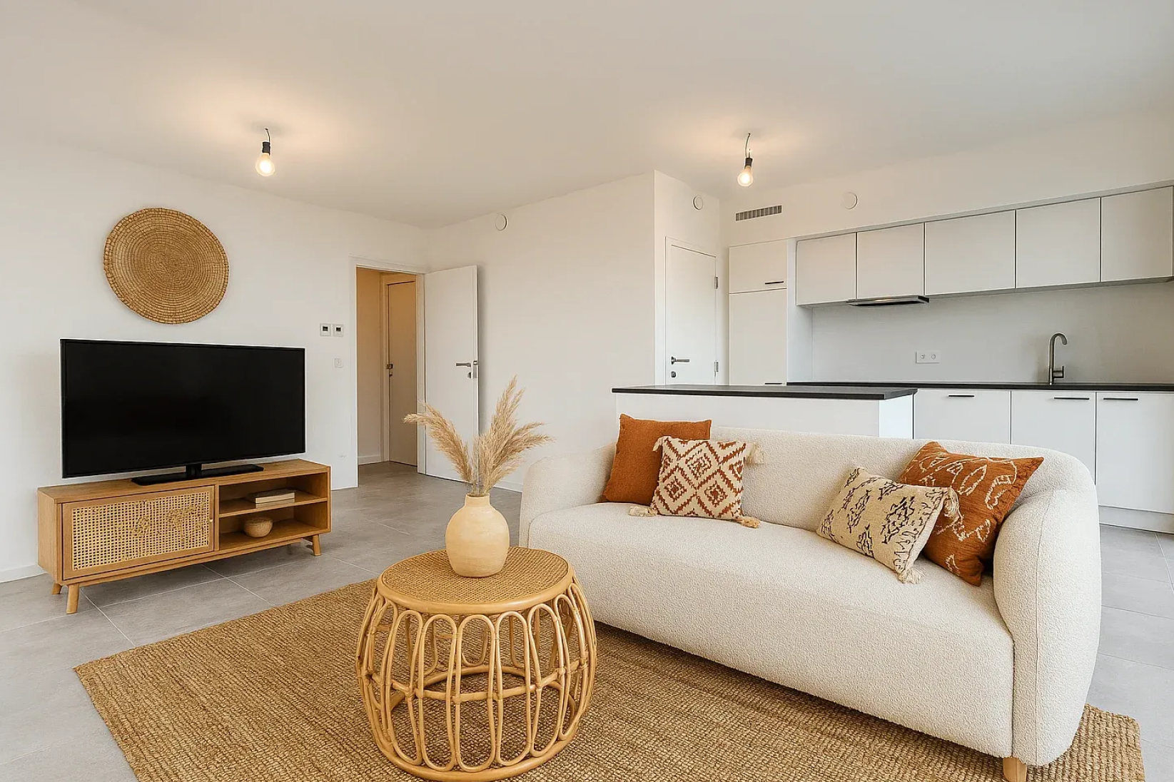 After photo of Seating Area Staging